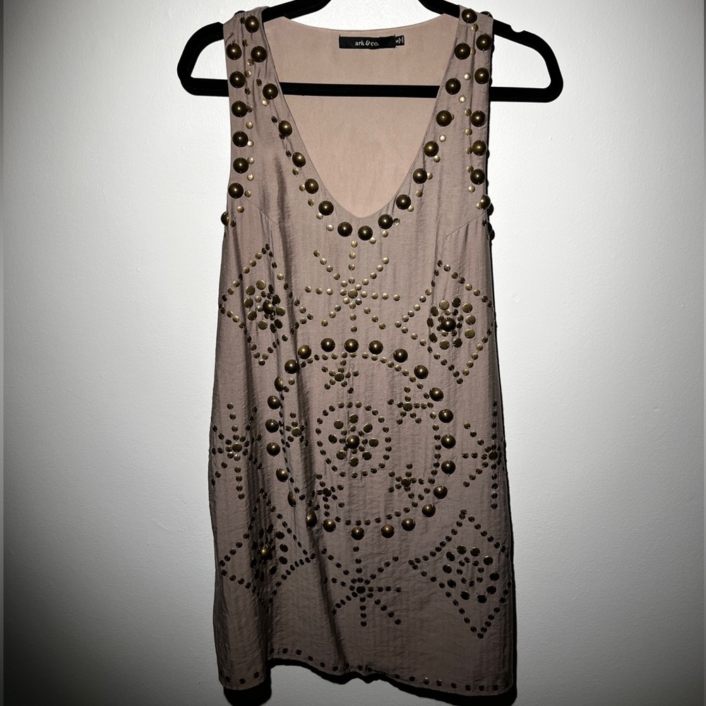 S - ARK & CO. - Dress with Metal Details